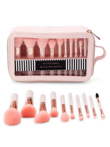 10-Piece The Deluxe Travel Brush Set