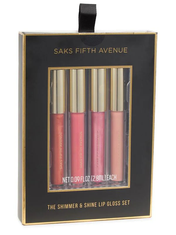 4-Piece Shimmer & Shine Lip Gloss Set