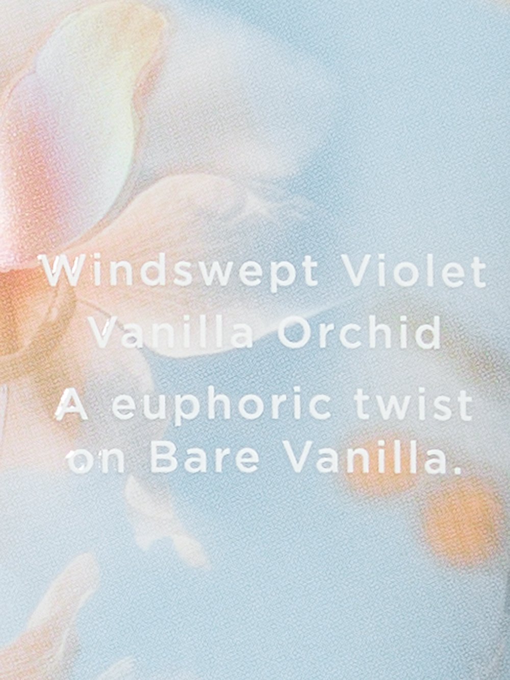 Bare Vanilla Bliss