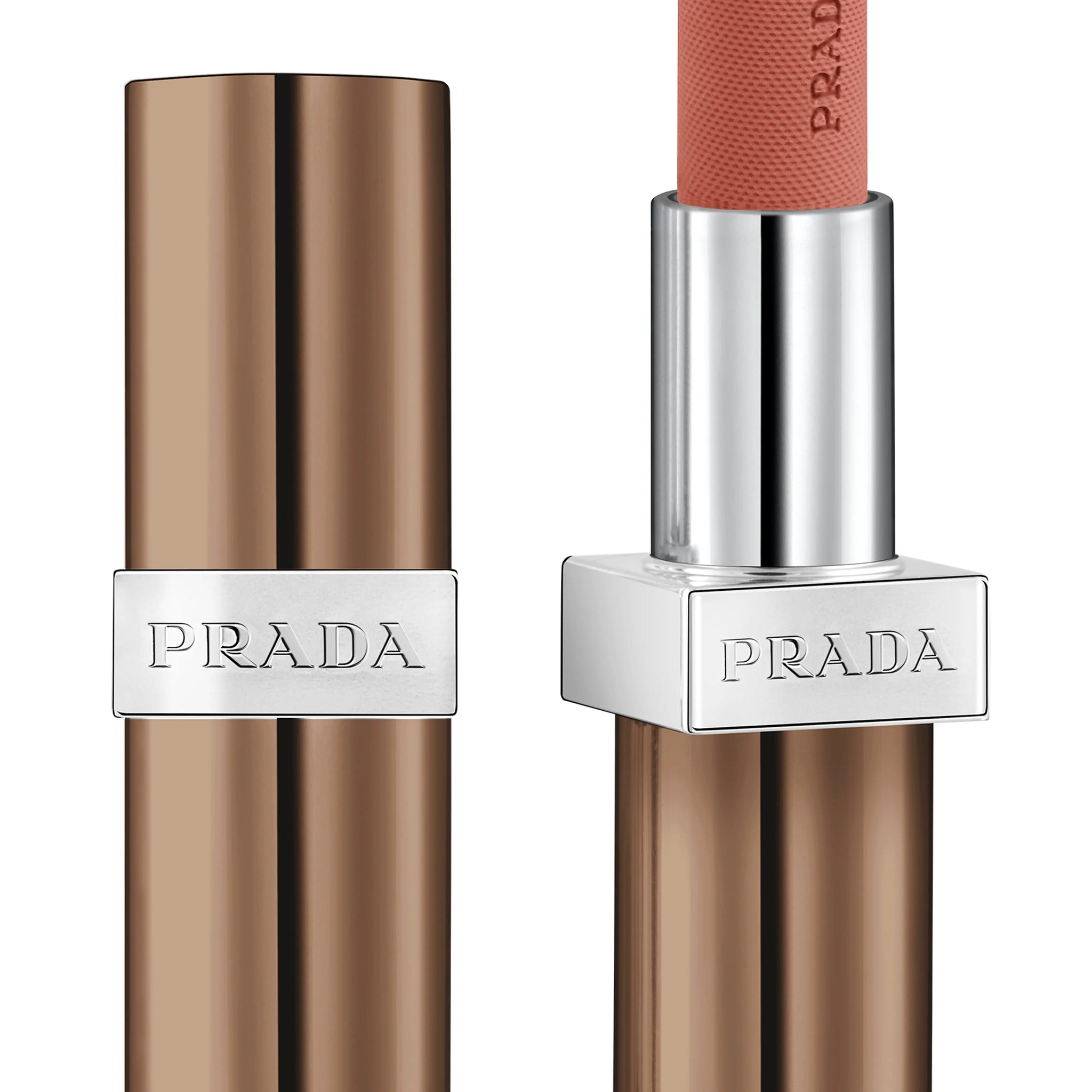 Prada Monochrome Soft Matte Lipstick Brown Series
