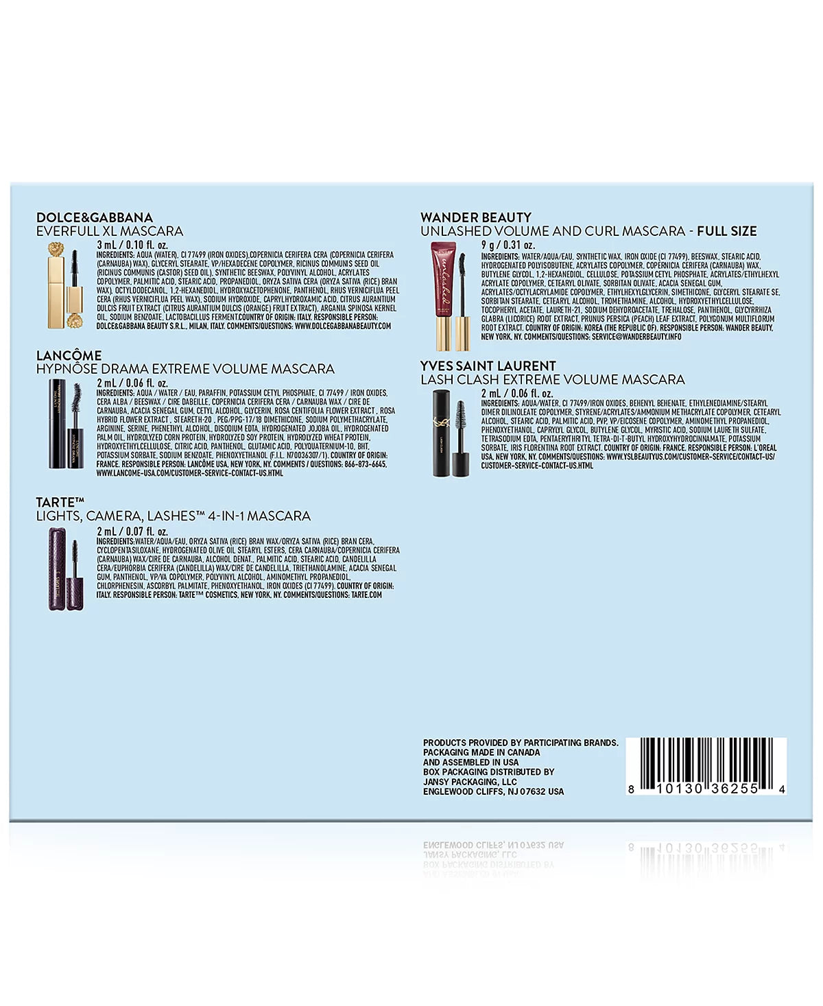 5-Pc. For Love & Lashes Mascara Set