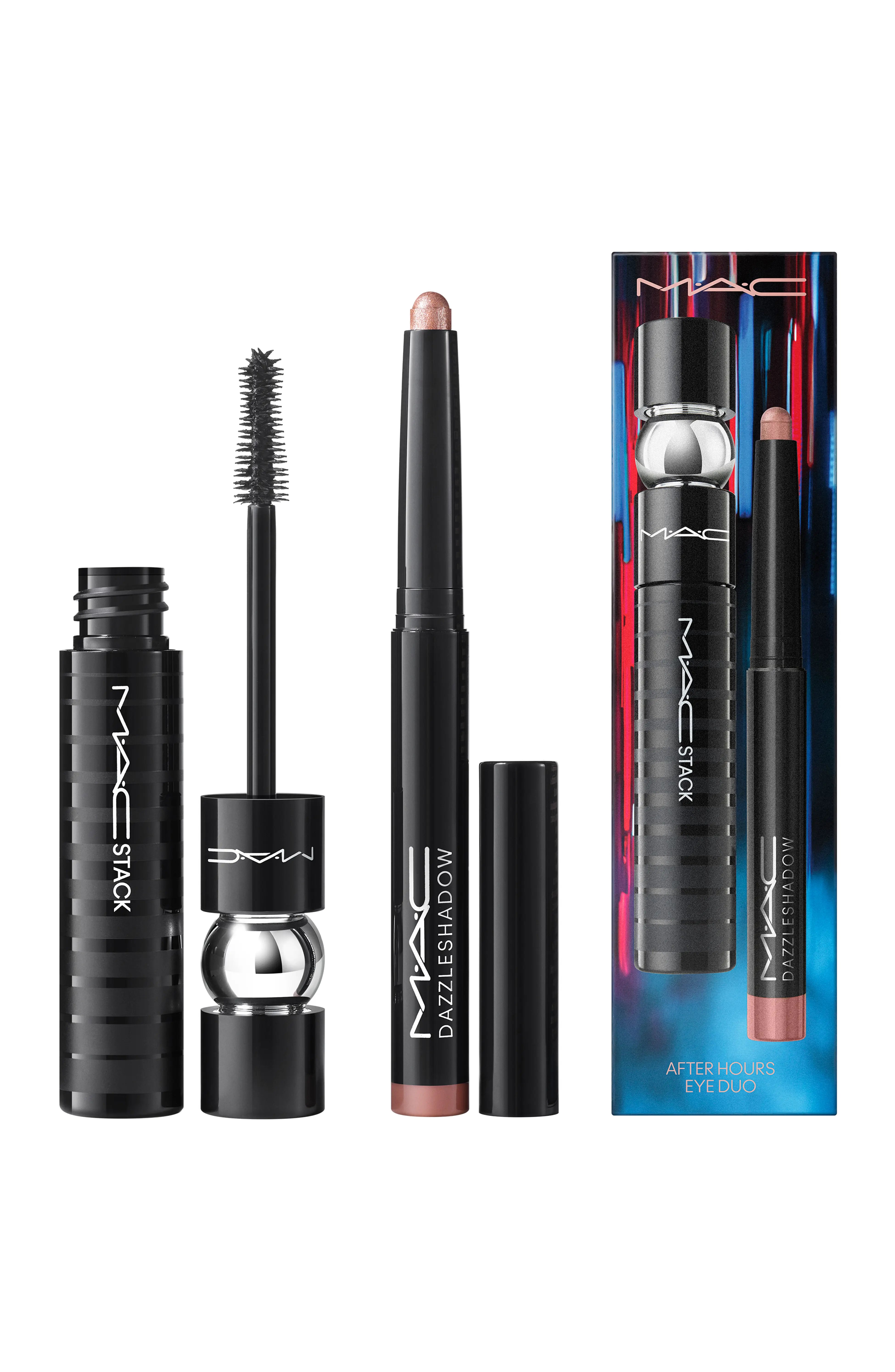 MACStack Mascara and Dazzleshadow Eye Shadow Stick
