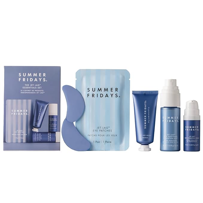 The Jet Lag™ Essentials Hydration Set for Travel