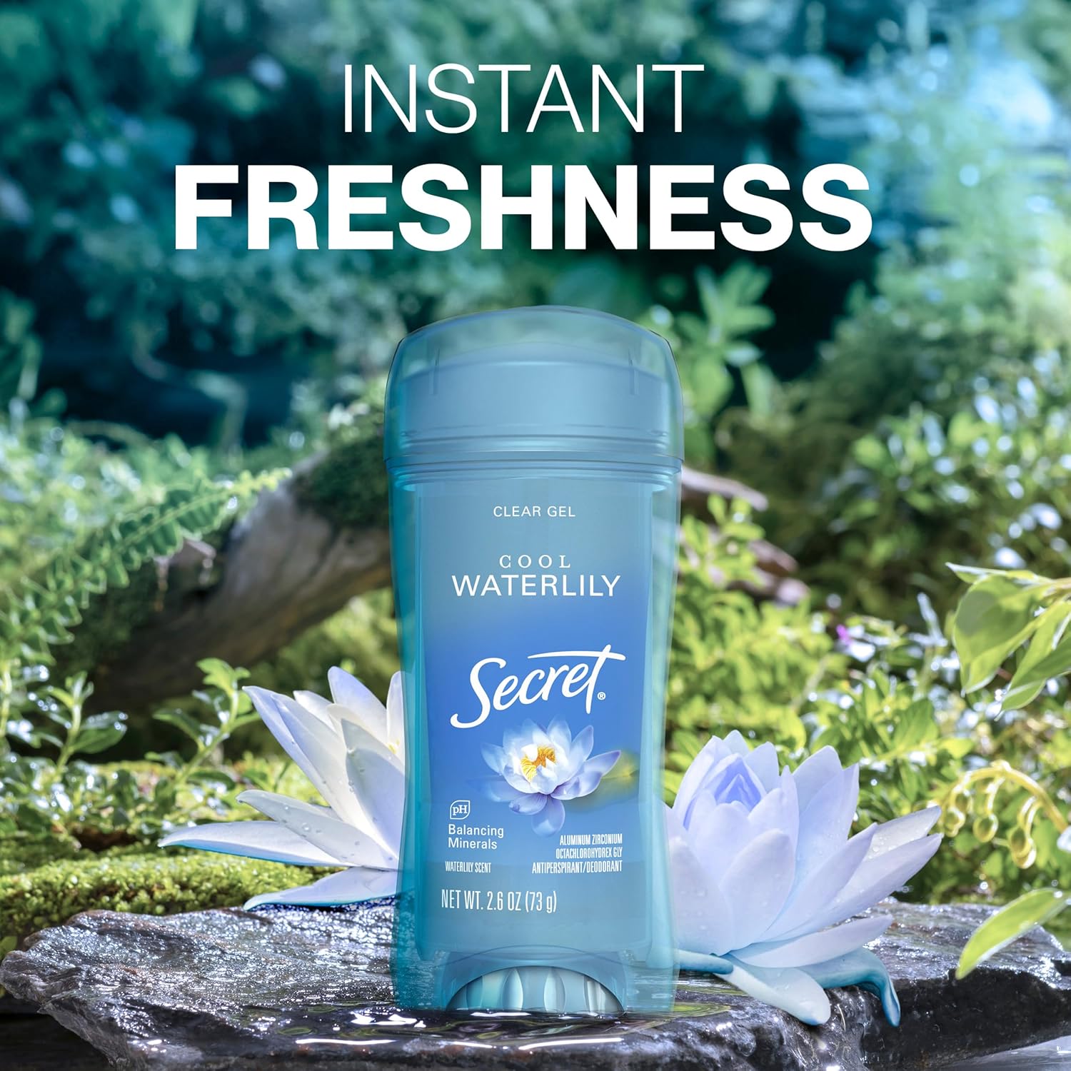 Secret Fresh Clear Gel Cool Waterlily