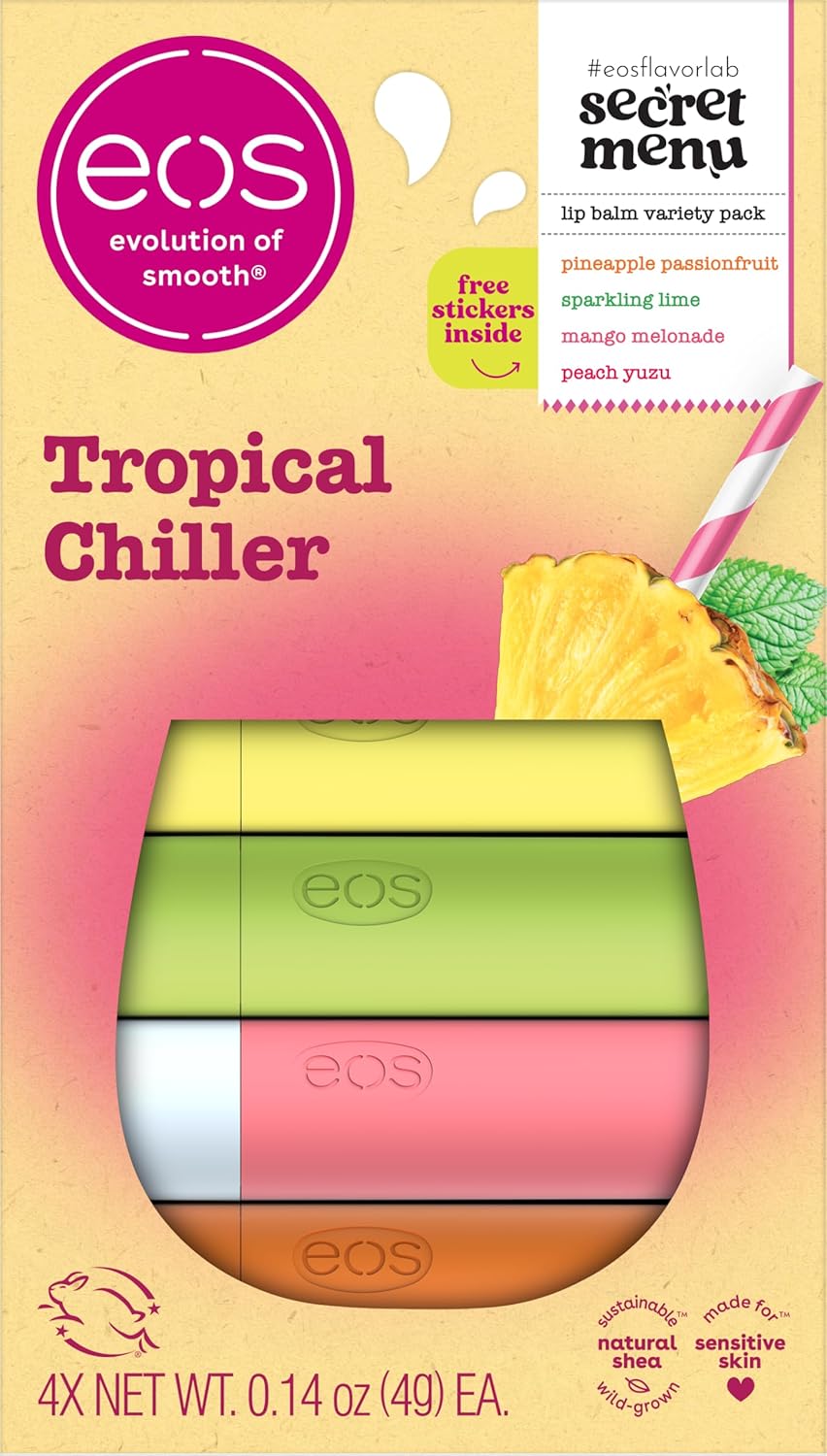 Tropical Chiller Lip Balm Variety Pack