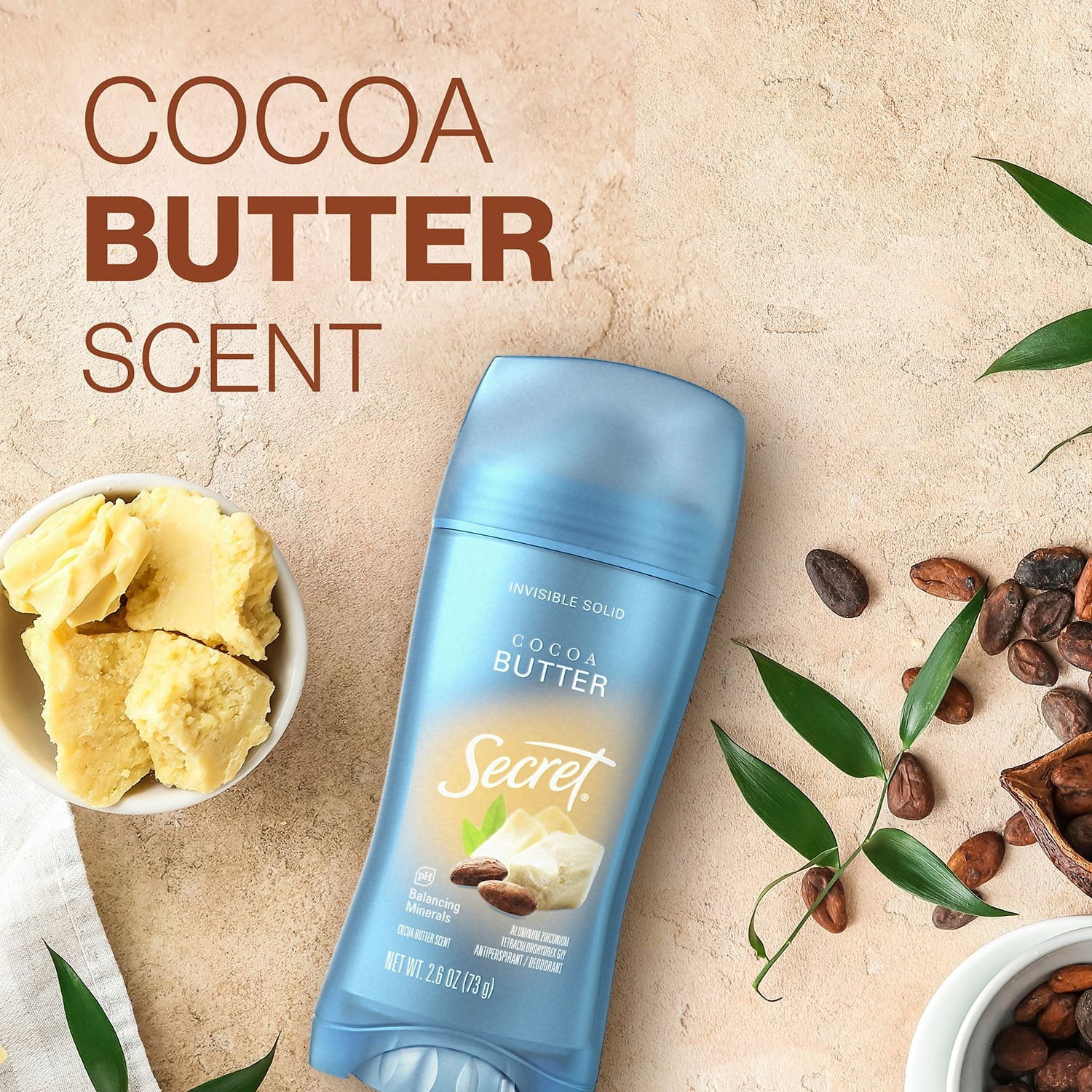 Secret Fresh Invisible Solid Antiperspirant Deodorant