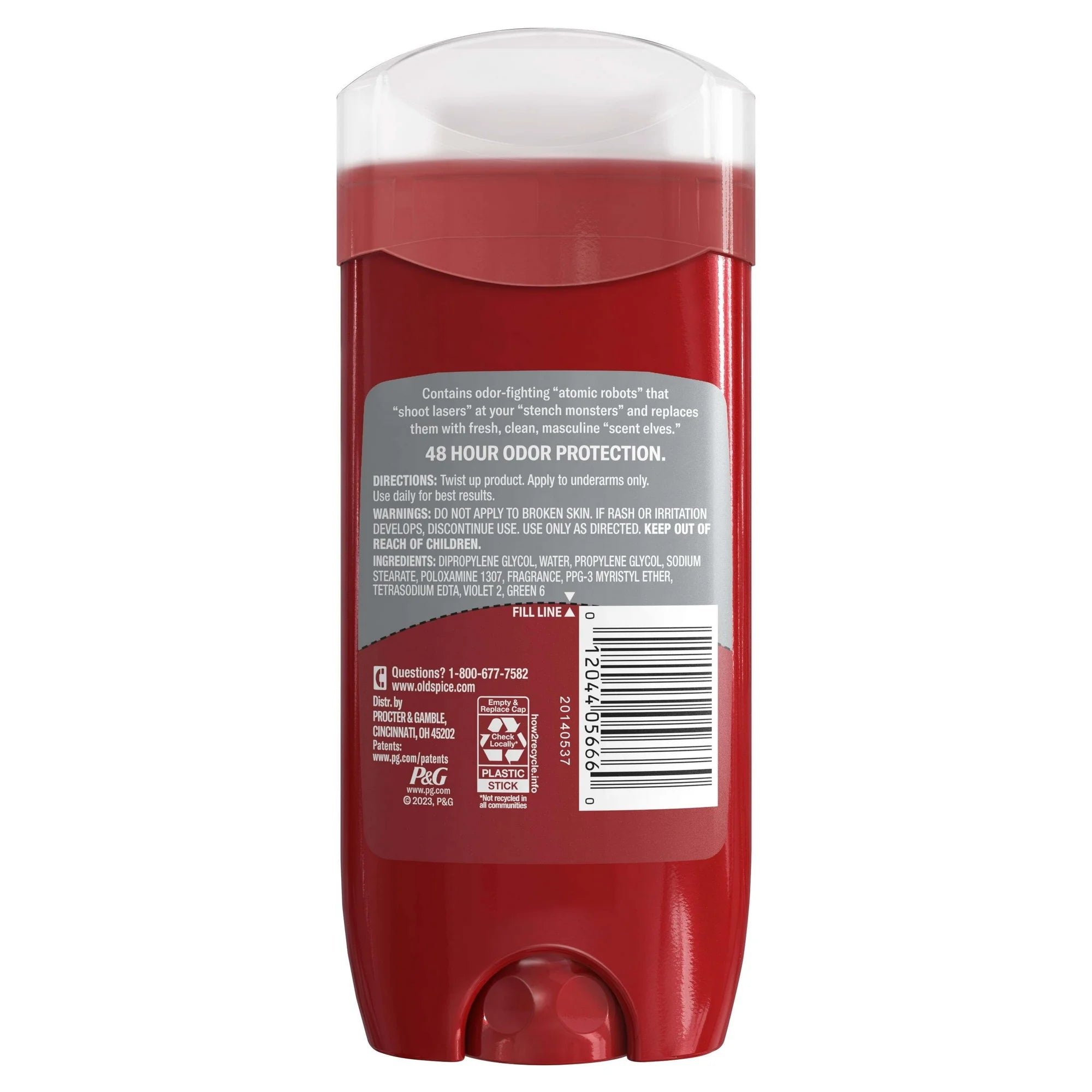 Old Spice Aluminum Free Men's Deodorant, High Endurance Pure Sport