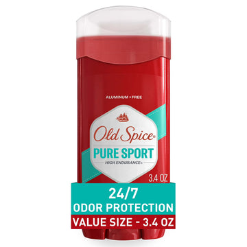 Old Spice Aluminum Free Men's Deodorant, High Endurance Pure Sport