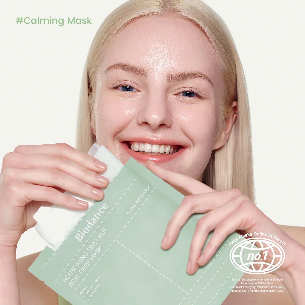 Refreshing Sea kelp Real Deep Mask