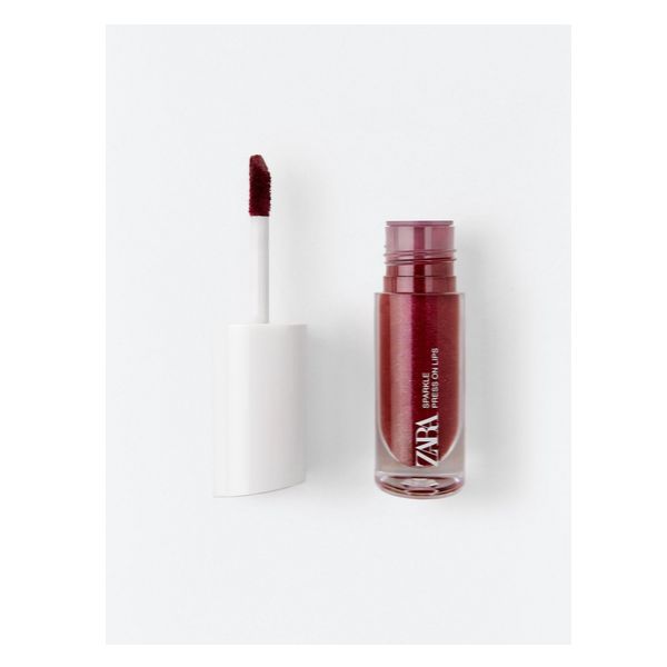 Zara - Liquid Lipstick - Sparkle Press On Lips