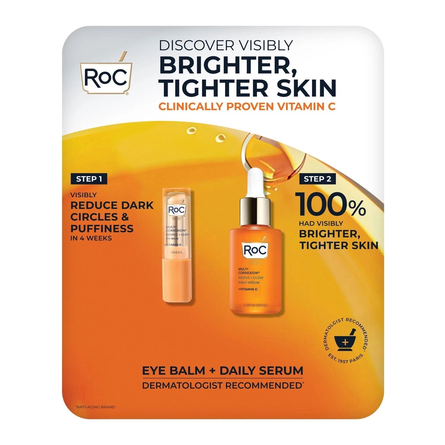 Revive Glow Eye Balmand Daily Serum Brightening Kit