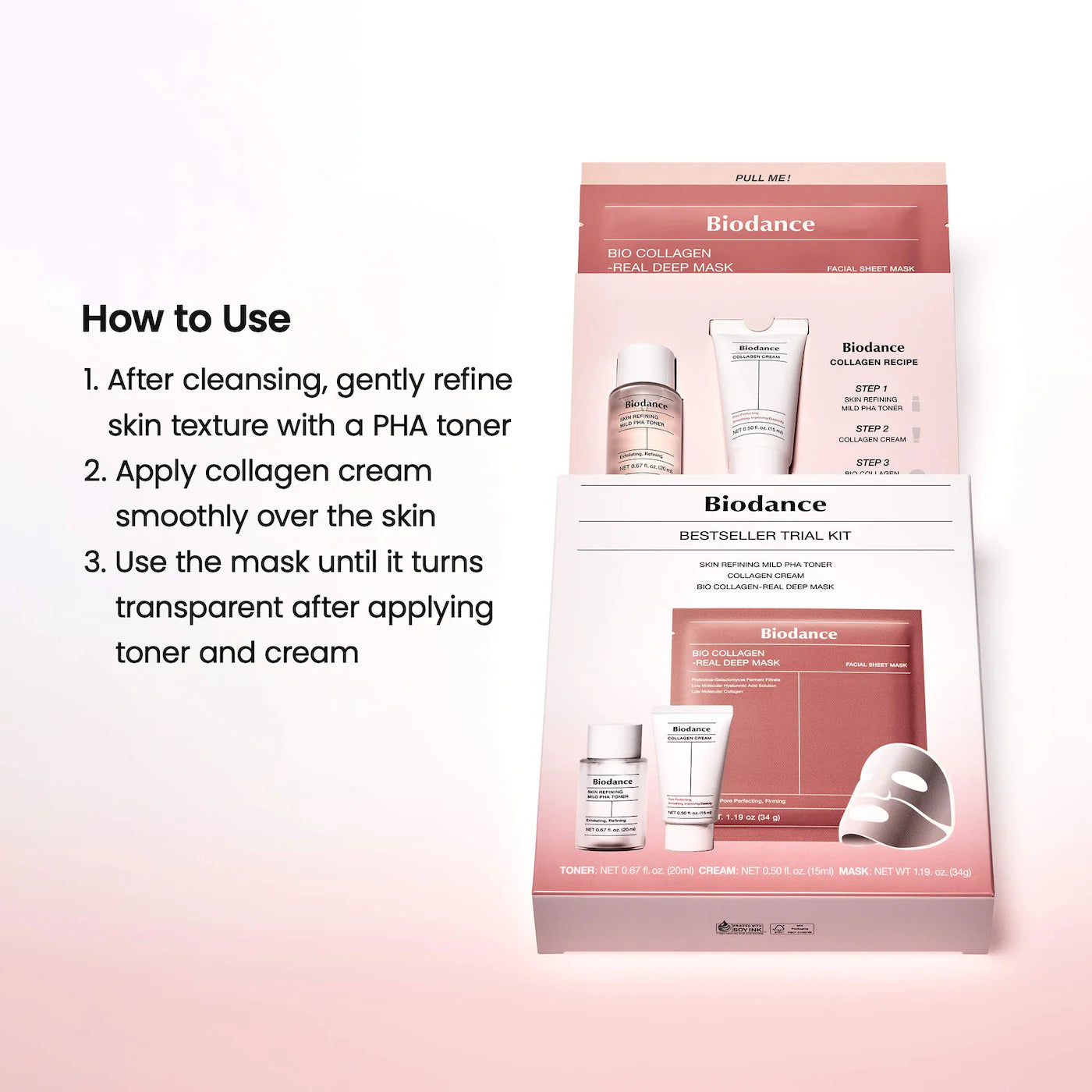 Bestseller Trial Kit for Gentle Exfoliation, Skin Smoothing, and Pore Perfecting