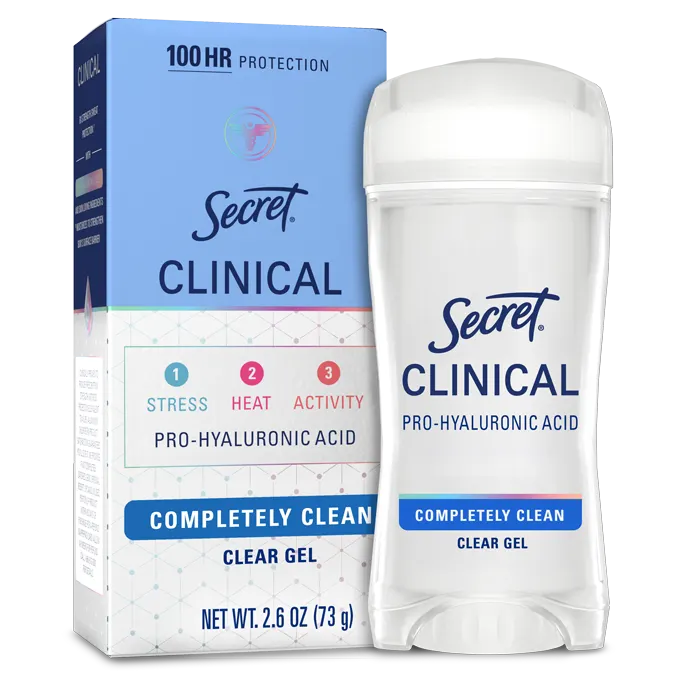 Clinical Strength Clear Gel Antiperspirant Deodorant