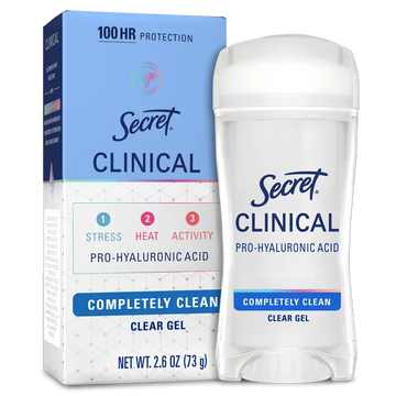 Clinical Strength Clear Gel Antiperspirant Deodorant